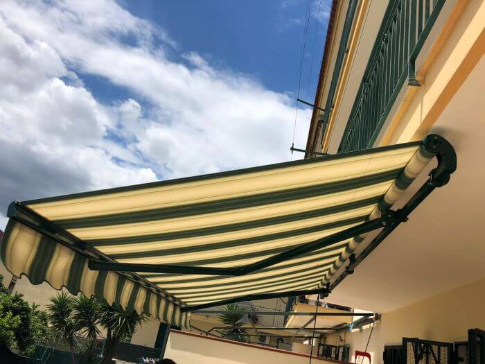 Tenda da sole a bracci Tempotest 8000 ST con barra quadra (senza cassonetto)_zanzariere.com