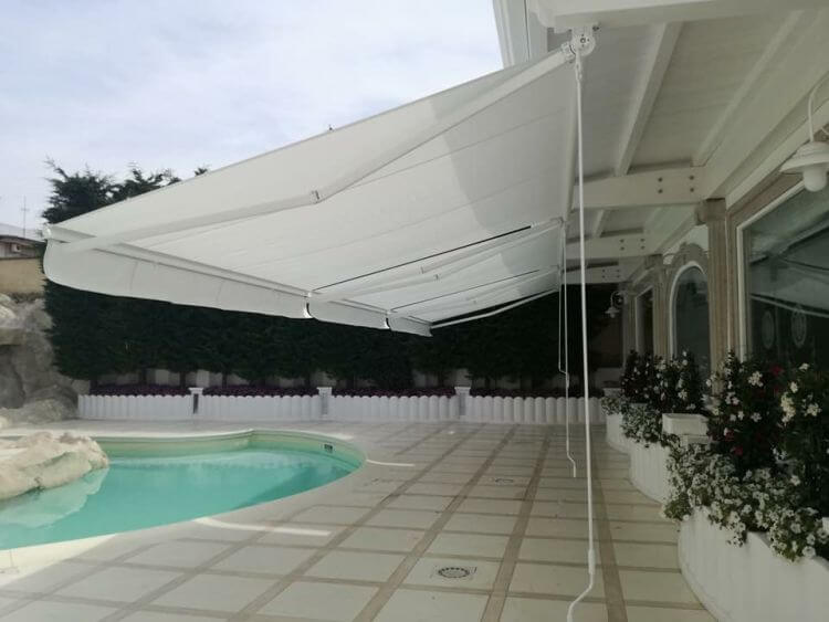 Tenda da sole a bracci Tempotest 8000 E (senza cassonetto)_zanzariere.com