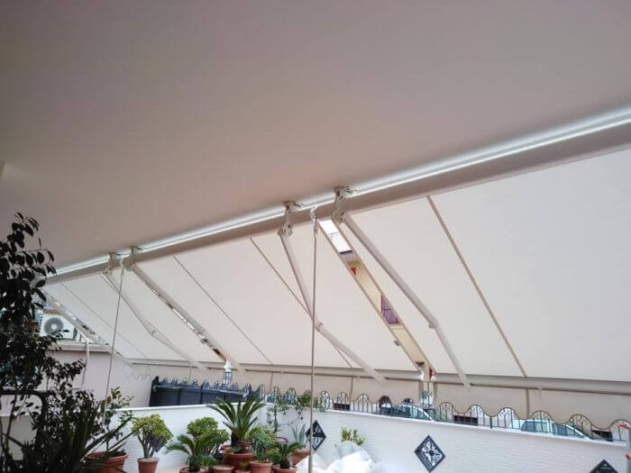 Tenda da sole a bracci Tempotest 8000 IN (con cassonetto)_zanzariere.com