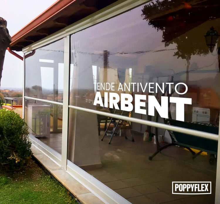 Tenda trasparente con guide per verande e chioschi AIRBENT_zanzariere.com