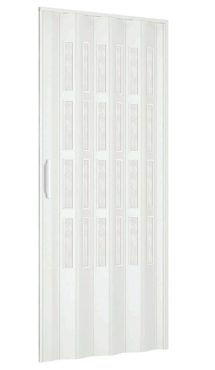 Porta a soffietto da interno su misura in pvc con vetri_zanzariere.com