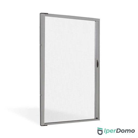 Zanzariera a rullo riducibile porta finestra Roll Side 32 - 160x250 cm (LxH) - Argento 9006 verniciato_zanzariere.com