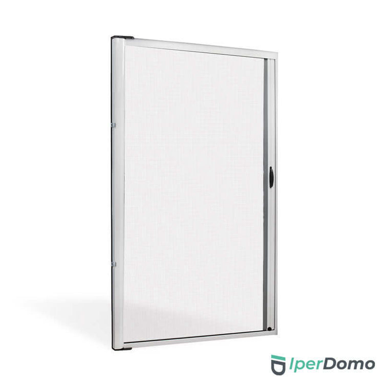 Zanzariera a rullo riducibile porta finestra Roll Side 32 - 150x250 cm (LxH) - Bianco ral 9010_zanzariere.com