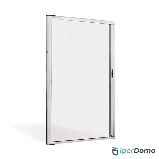 Zanzariera a rullo riducibile porta finestra Roll Side 42 - 150x250 cm (LxH) - Bianco ral 9010_zanzariere.com