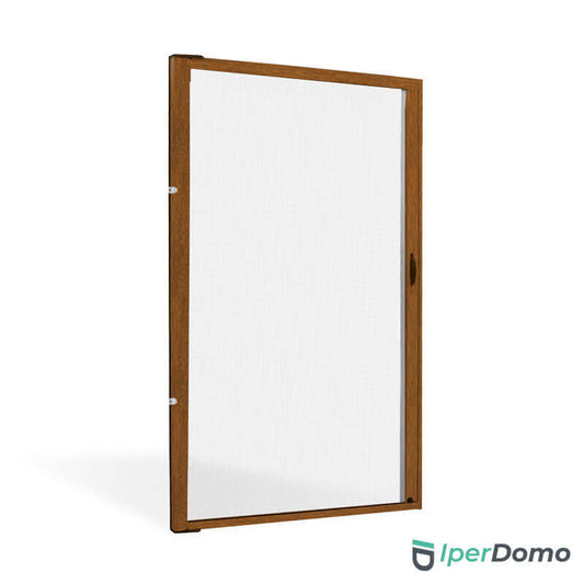 Zanzariera a rullo riducibile porta finestra Roll Side 32 - 160x250 cm (LxH) - Renolit Chiaro_zanzariere.com