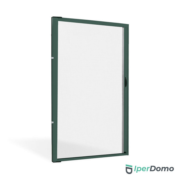 Zanzariera a rullo riducibile porta finestra Roll Side 42 - 178x250 cm (LxH) - Verde 6005 opaco