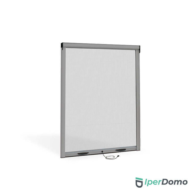 Zanzariera a rullo riducibile per finestra Roll Net 32 - 120x140 cm (LxH) - Argento 9006 verniciato_zanzariere.com