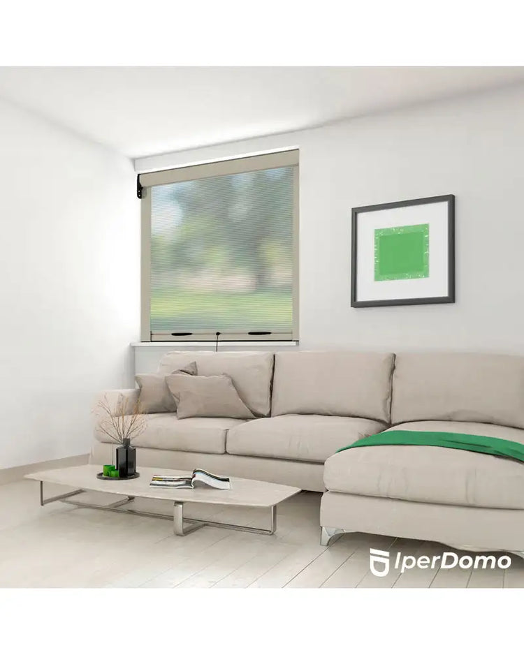 Zanzariera a rullo riducibile per finestra Roll Net 42 + frizione - 140x170 cm (LxH) - Avorio