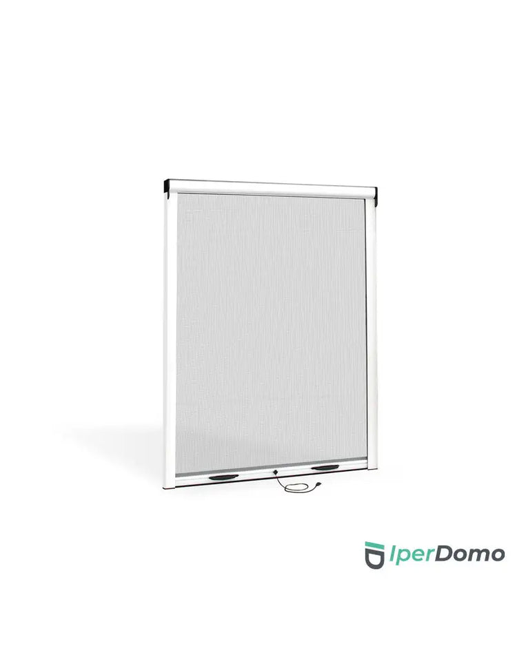 Zanzariera a rullo riducibile per finestra Roll Net 32 - 120x160 cm (LxH) - bianco ral 9010