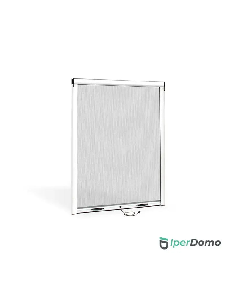 Zanzariera a rullo riducibile per finestra Roll Net 32 - 100x160 cm (LxH) - bianco ral 9010_zanzariere.com
