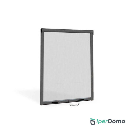 Zanzariera a rullo riducibile per finestra Roll Net 32 - 140x140 cm (LxH) - Grigio mix_zanzariere.com