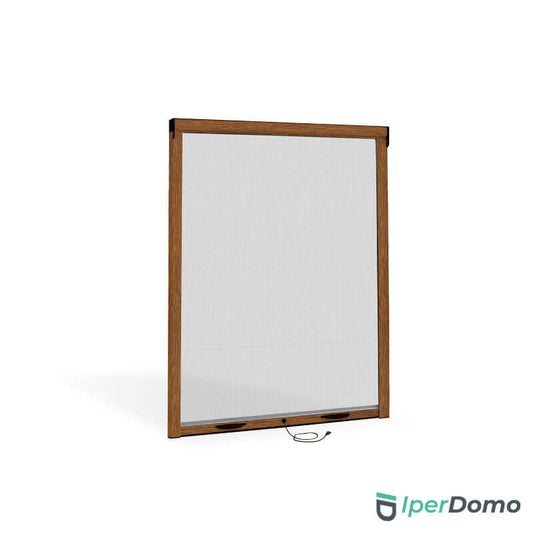 Zanzariera a rullo riducibile per finestra Roll Net 42 - 120x170 cm (LxH) - Renolit Chiaro_zanzariere.com