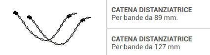 Catena distanziatrice per bande tende verticali_zanzariere.com
