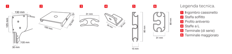 Tenda trasparente con guide per verande e chioschi AIRBENT_zanzariere.com