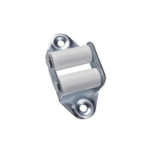 Guidacinghia verticale con 2 rullini in plastica