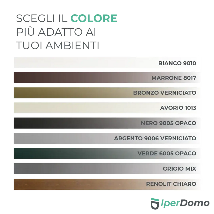 Zanzariera a rullo riducibile porta Finestra Roll Side 42 - 178x250 cm (LXH) - frizione slow - Verde 6005 opaco_zanzariere.com