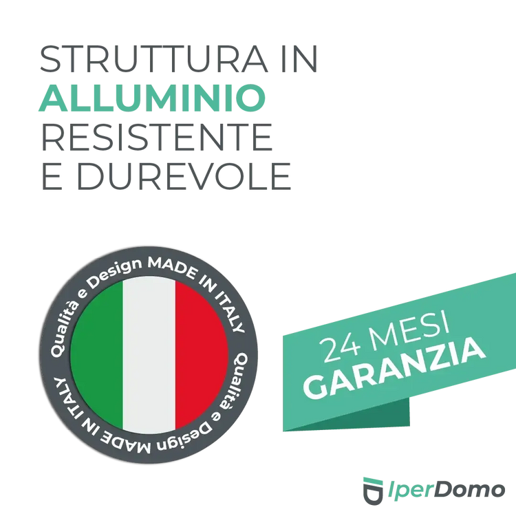 Zanzariera a rullo riducibile porta Finestra Roll Side 42 - 178x250 cm (LXH) - frizione slow - Verde 6005 opaco_zanzariere.com