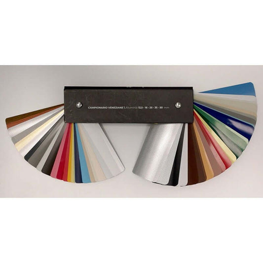 Kit campionatura e cartella colori completa per Veneziane e Frangisole_zanzariere.com