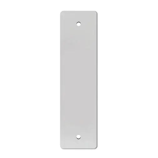 Placca cieca in alluminio composito 185 bianca_zanzariere.com