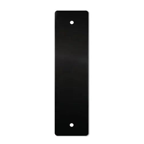 Placca cieca in alluminio composito 185 nera_zanzariere.com