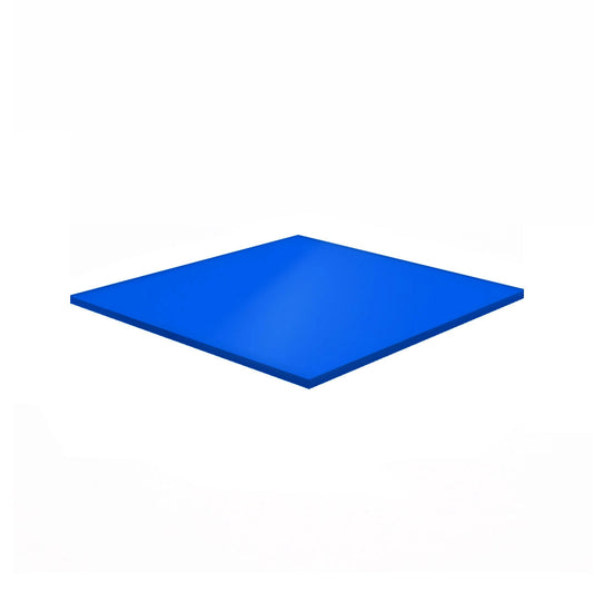 Plexiglass Colato 3 mm trasparente Blu