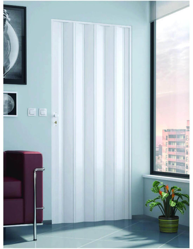 Porta a soffietto da interno su misura in pvc_zanzariere.com