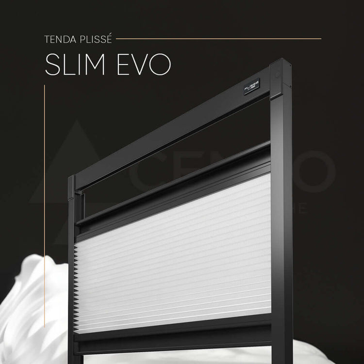 Tenda Biadesiva Plissè Slim Evo