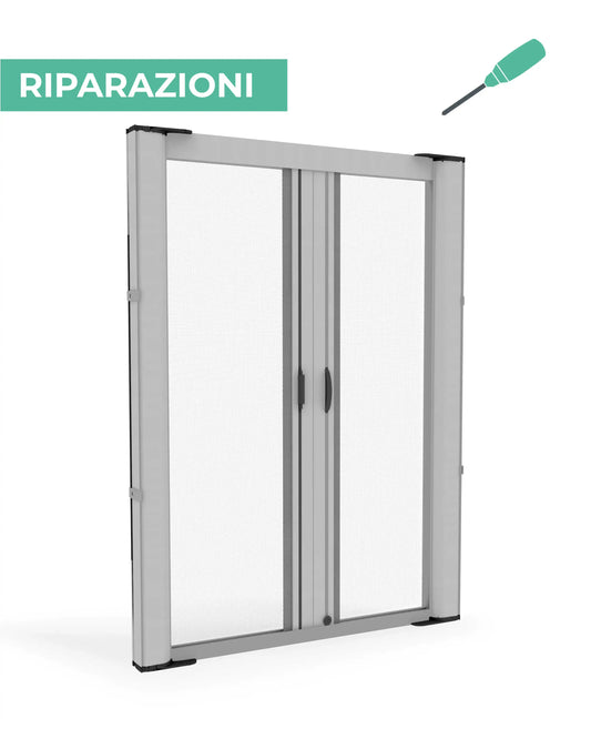 Riparazione Laterale Doppia Anta a Molla_zanzariere.com