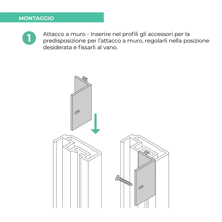 Zanzariera a pannello fisso Para