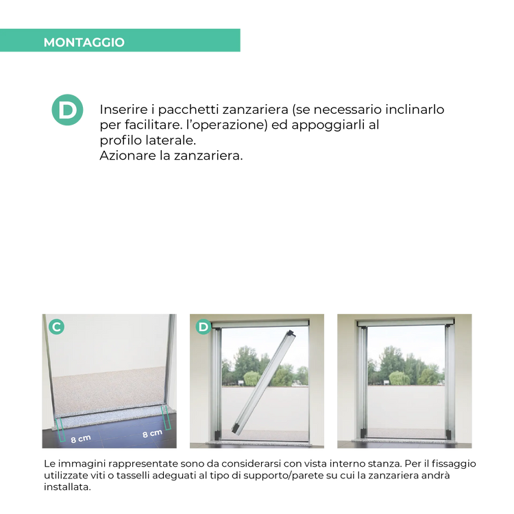 Zanzariera Armor Double Senza Guida