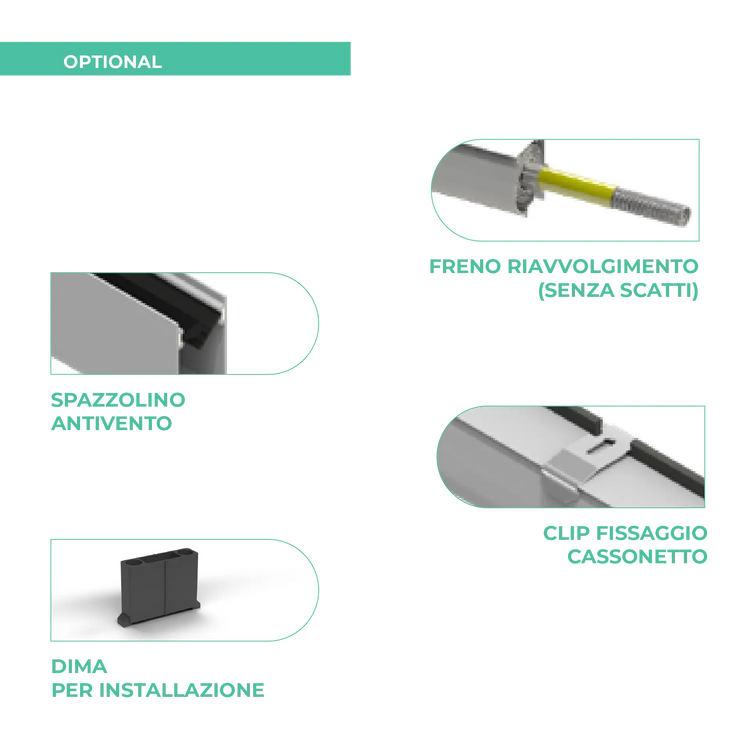 Zanzariera Roll Net