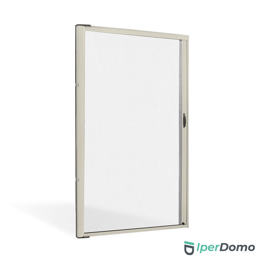 Zanzariera a rullo riducibile porta finestra Roll Side 42 - 150x250 cm (LxH) - Avorio 1013