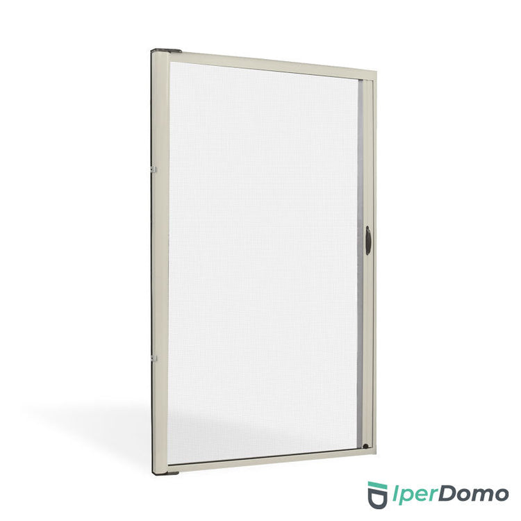 Zanzariera a rullo riducibile porta finestra Roll Side 42 - 150x250 cm (LxH) - Avorio 1013