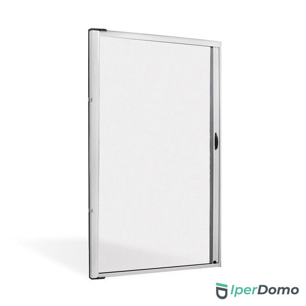 Zanzariera a rullo riducibile porta finestra Roll Side 32 - 150x250 cm (LxH) - Bianco ral 9010