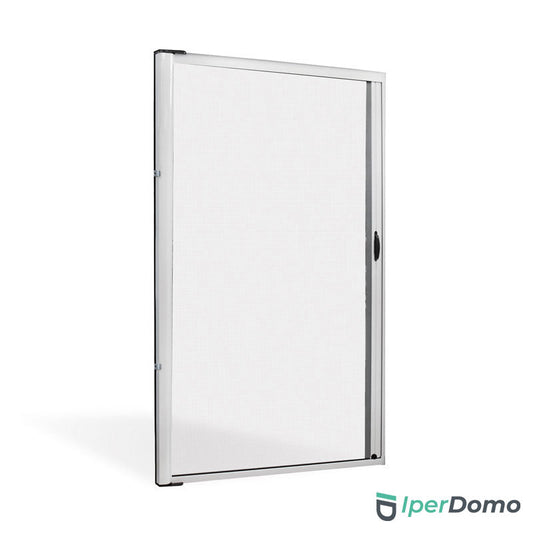 Zanzariera a rullo riducibile porta finestra Roll Side 32 - 160x250 cm (LxH) - bianco ral 9010