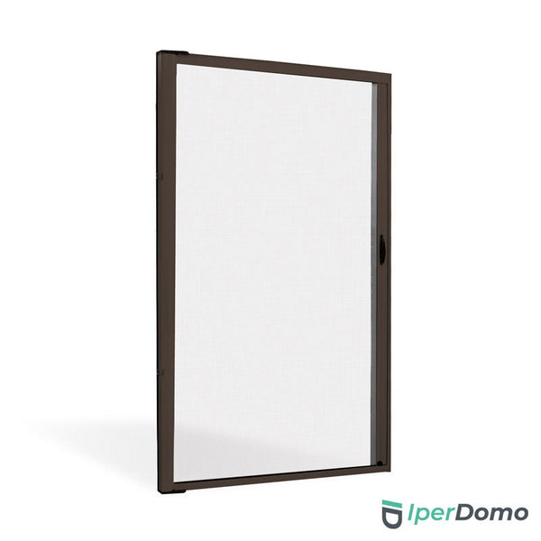 Zanzariera a rullo riducibile porta finestra Roll Side 32 - 160x250 cm (LxH) - Marrone ral 8017