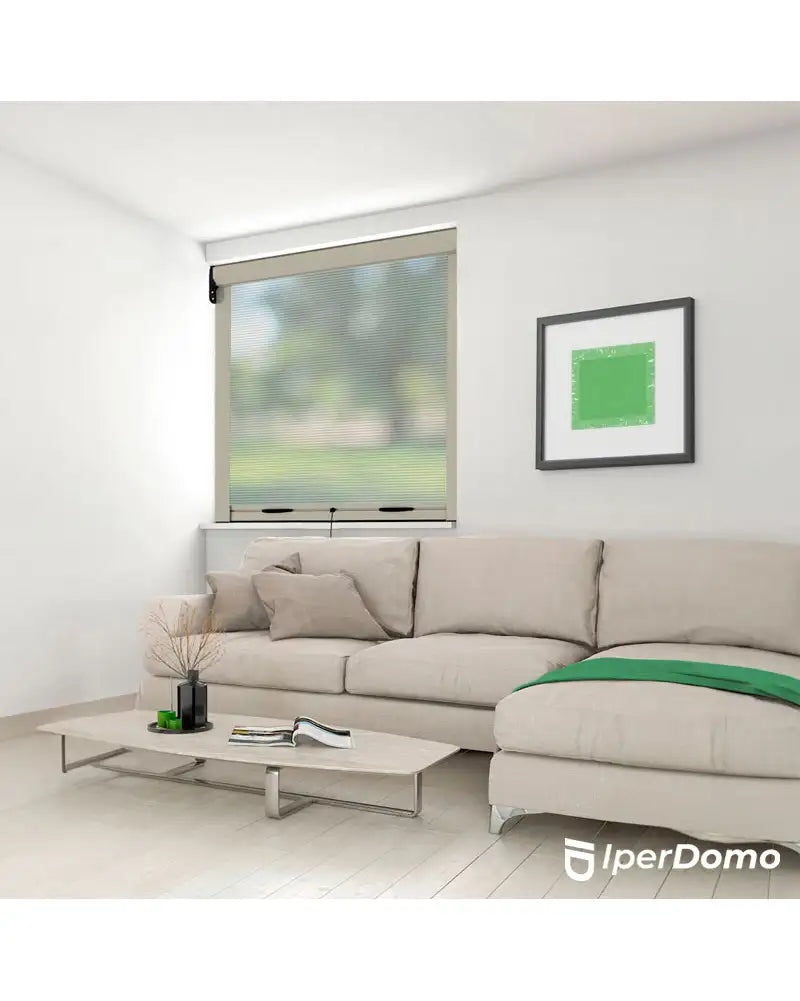 Zanzariera a rullo riducibile per finestra Roll Net 42 - 120x170 cm (LxH) - Avorio 1013