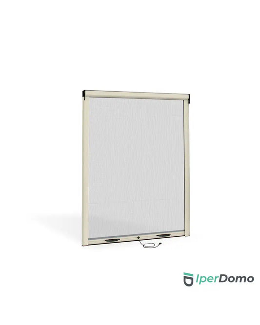 Zanzariera a rullo riducibile per finestra Roll Net 42 - 120x170 cm (LxH) - Avorio 1013