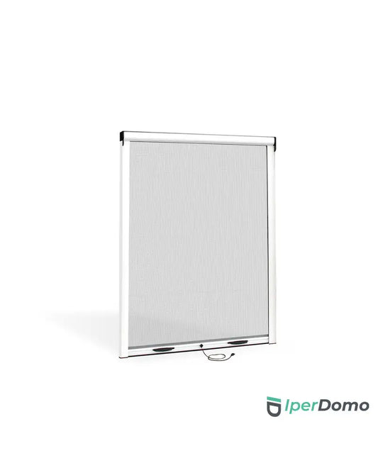 Zanzariera a rullo riducibile per finestra Roll Net 42 - 120x170 cm (LxH) - bianco ral 9010