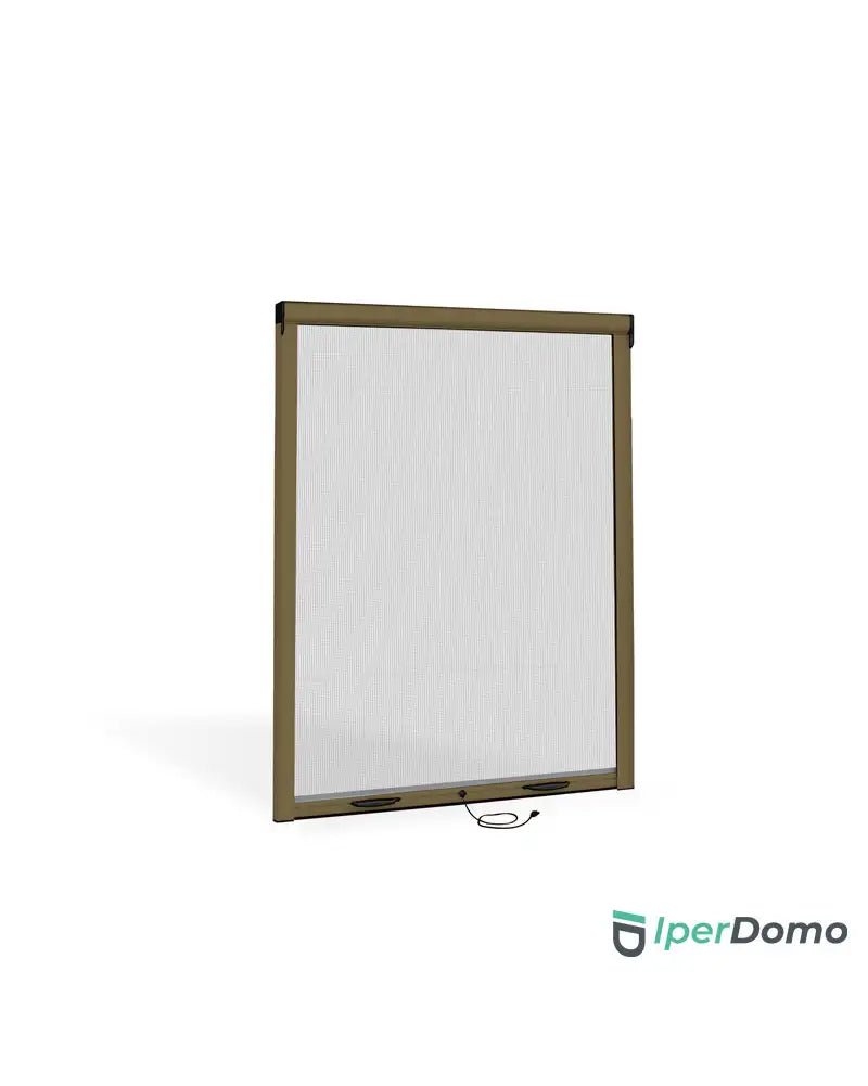 Zanzariera a rullo riducibile per finestra Roll Net 32 - 100x160 cm (LxH) - bronzo