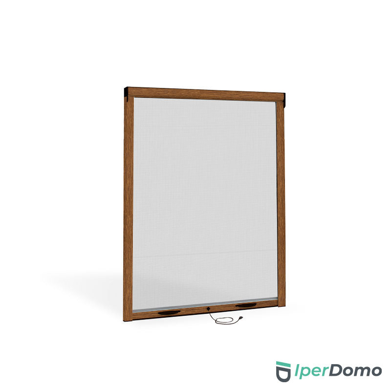 Zanzariera a rullo riducibile per finestra Roll Net 32 - 140x140 cm (LxH) - Renolit Chiaro