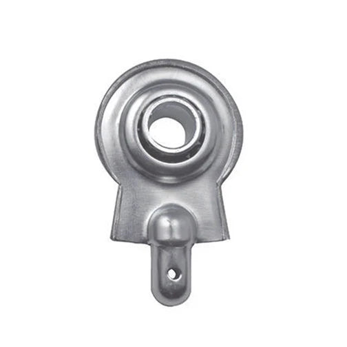 Supporto a sfera zincato leggero con cuscinetto sfilabile