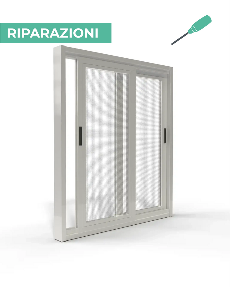 Riparazione Zanzariere Laterale a 2 Pannelli Scorrevoli
