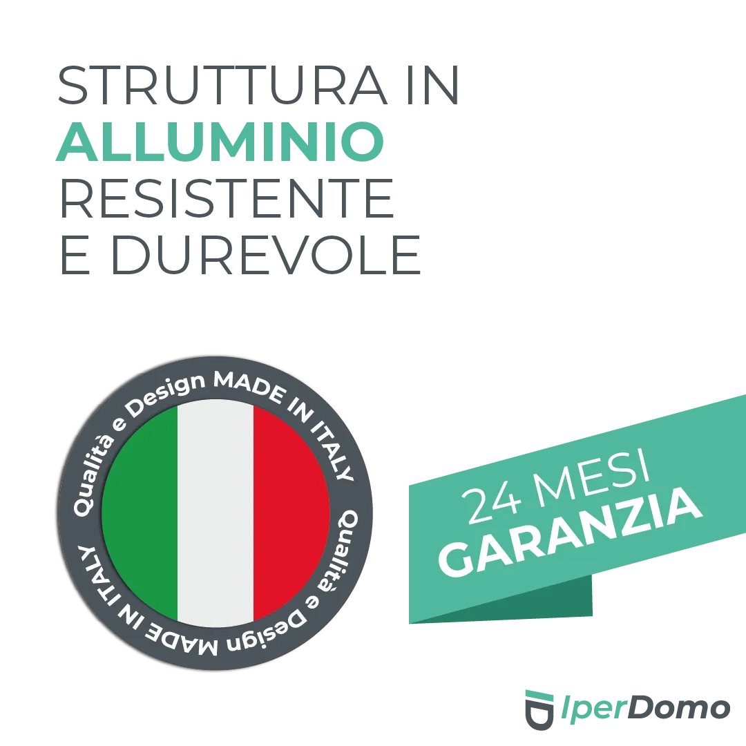 Zanzariera a rullo riducibile porta Finestra Roll Side 42 - 178x250 cm (LXH) - frizione slow - Verde 6005 opaco