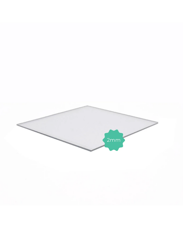 Policarbonato Compatto 2 mm Trasparente protetto UV