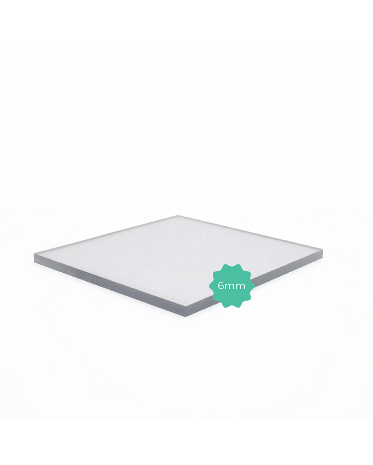 Policarbonato Compatto 6 mm Trasparente protetto UV