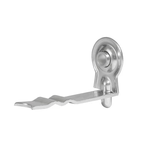 Supporto a sfera pesante zincato con cuscinetto sfilabile