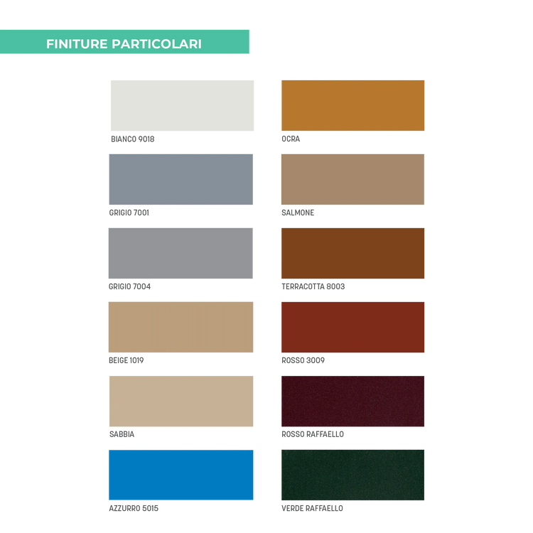 Tapparella In Alluminio Media Densità