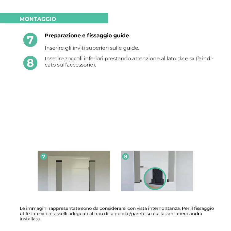 Zanzariera Brezza a Catena - Brevetto Antivento Italiano