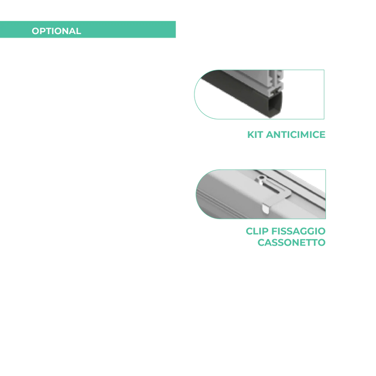 Zanzariera Brezza 60 - Brevetto Antivento Italiano
